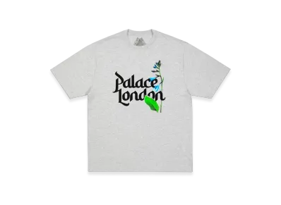 PALACE Flower Type T-Shirt "Grey Marl"
