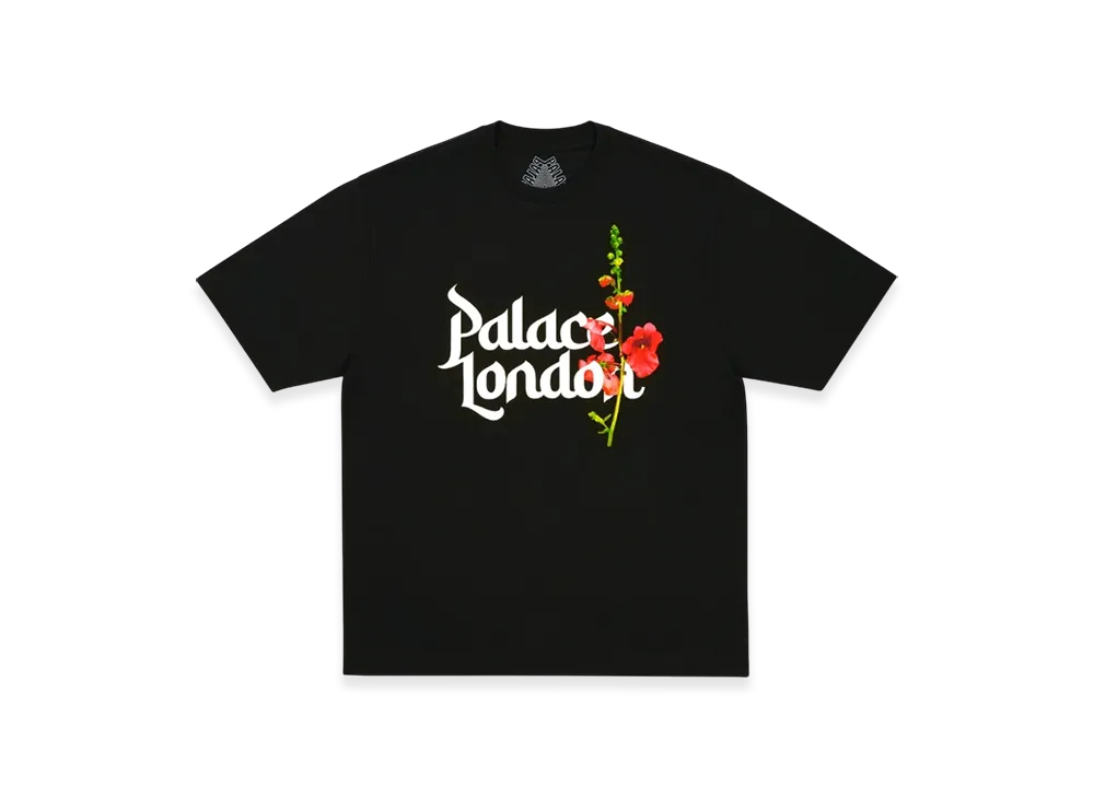 PALACE Flower Type T-Shirt "Black"