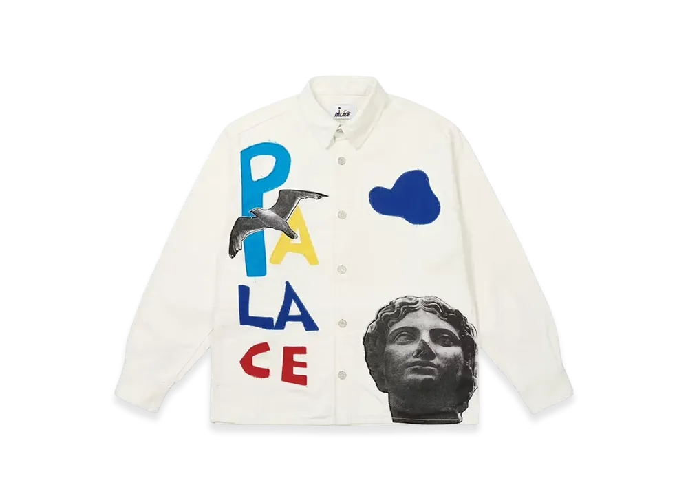 PALACE x JCC+ Denim Work Jacket "White"