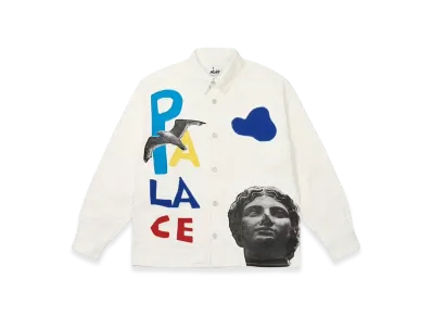 PALACE x JCC+ Denim Work Jacket "White"