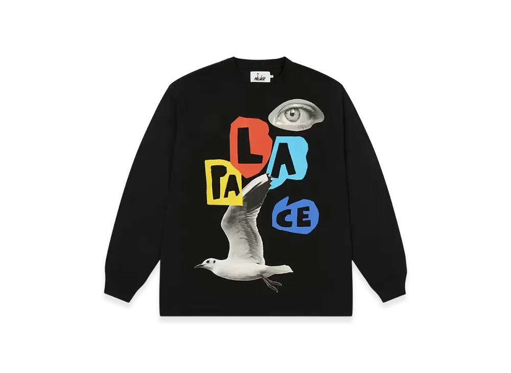 PALACE x JCC+ Long Sleeve "Black"