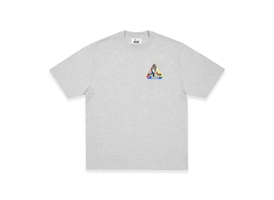 PALACE x JCC+ T-Shirt "Grey Marl"