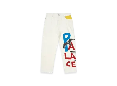 PALACE x JCC+ Denim Jean "White"