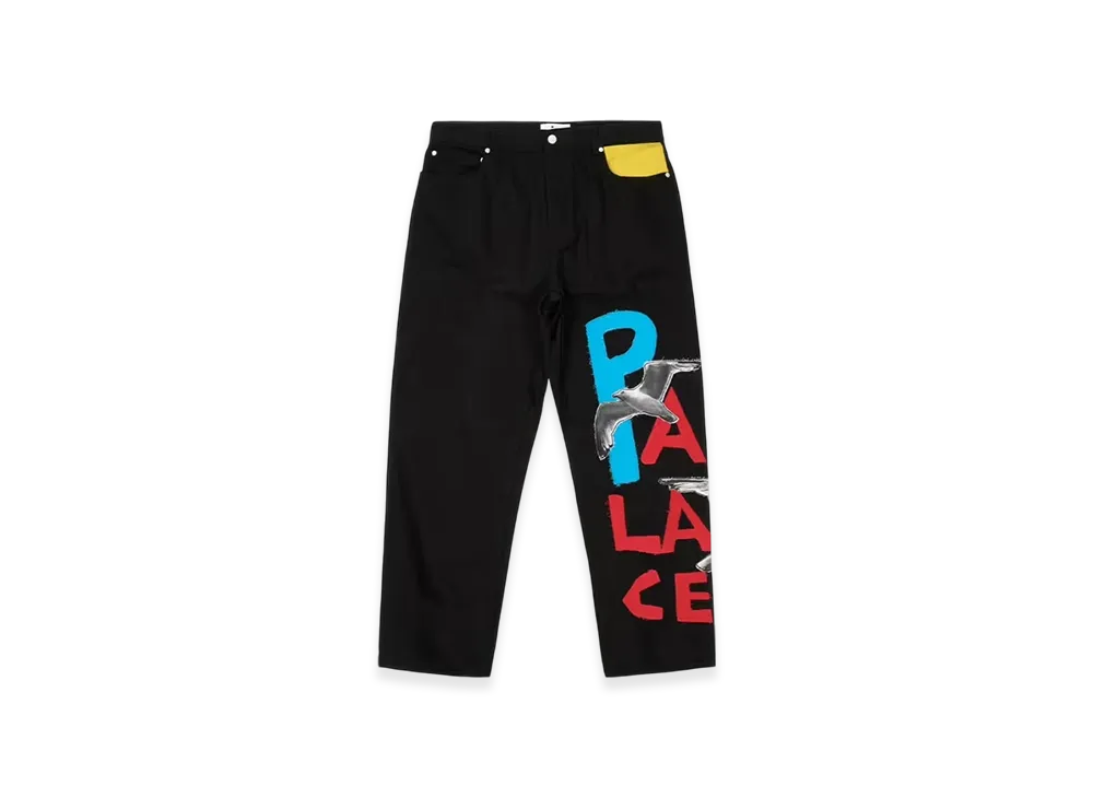PALACE x JCC+ Denim Jean "Black"