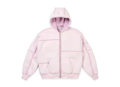 PALACE Patch Me Up Shearling Jacket "Sweet Pink"