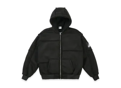PALACE Patch Me Up Shearling Jacket "Black"
