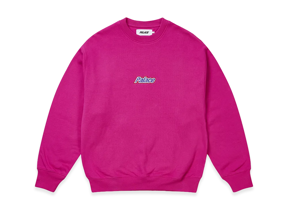 PALACE Current Crew "Heavy Pink"