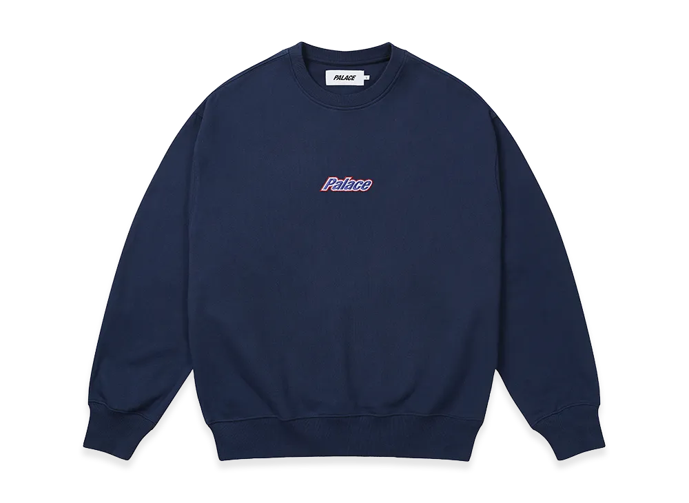 PALACE Current Crew "Navy"