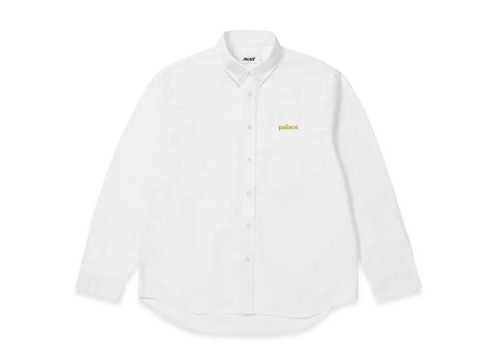 PALACE Oxford Shirt "White"