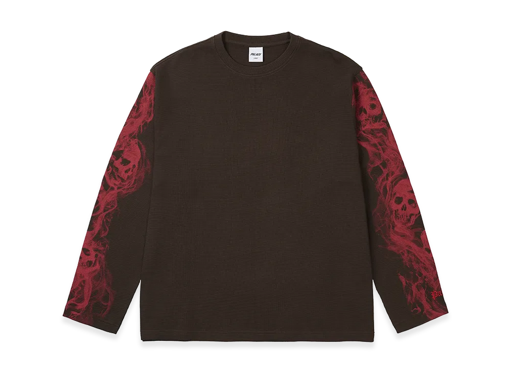 PALACE Smoked Waffle Longsleeve "Fox"