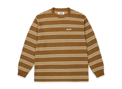 PALACE Trio Stripe Longsleeve "Fox"
