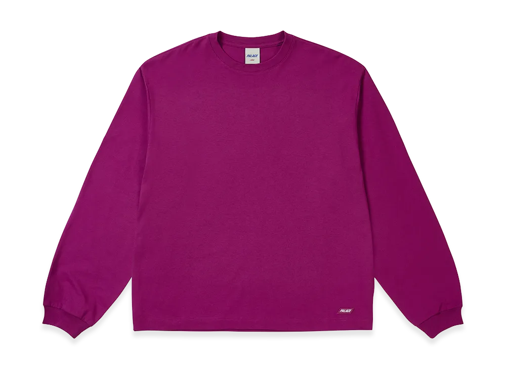 PALACE Unisex Longsleeve "Heavy Pink"