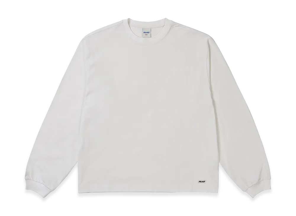 PALACE Unisex Longsleeve "White"