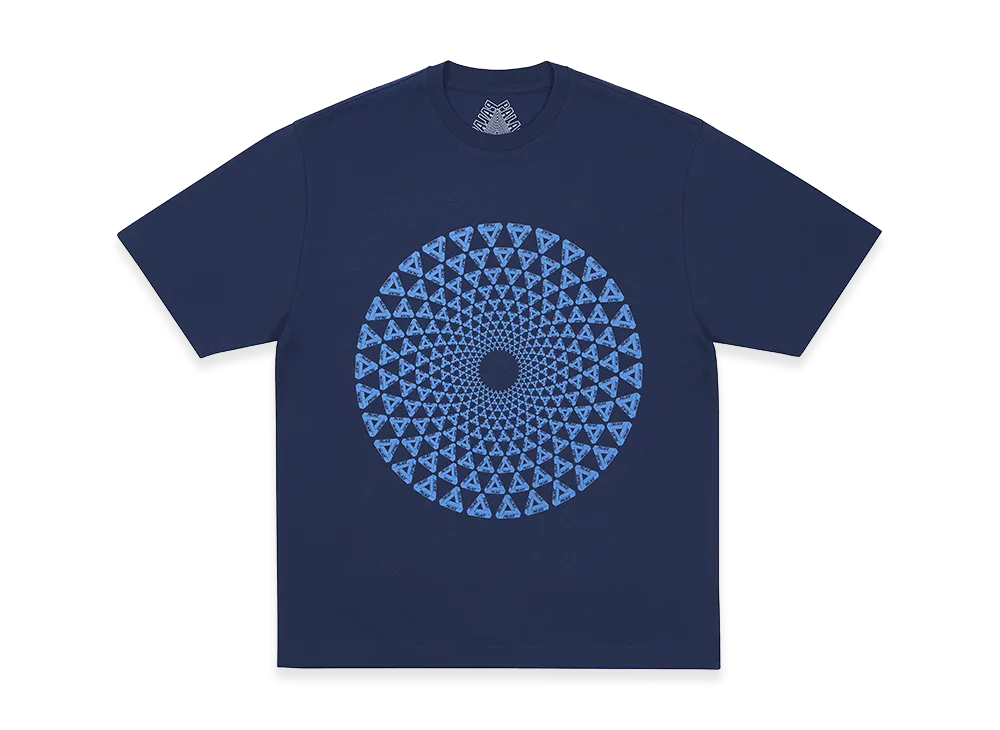 PALACE Swirly T-Shirt "Navy"