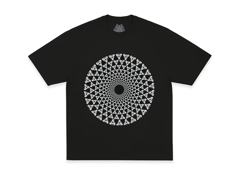 PALACE Swirly T-Shirt "Black"