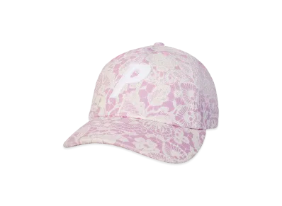 PALACE P 6-Panel "Denim Lace Print Pink"
