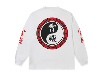 PALACE Hong Kong Longsleeve "White"