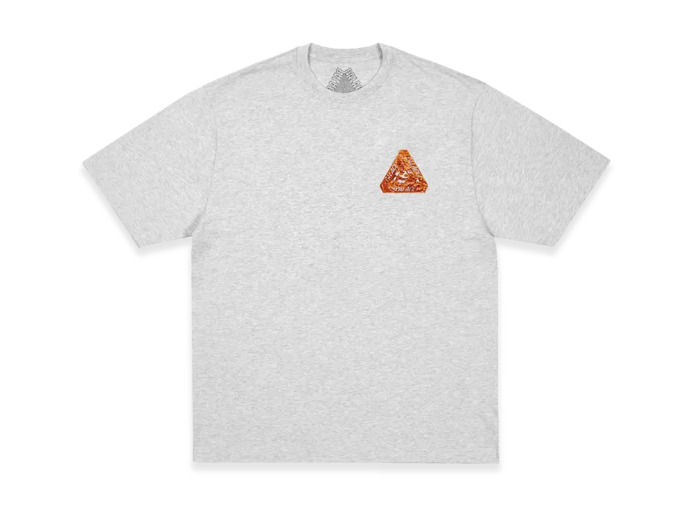 PALACE Hong Kong T Shirt "Grey Marl"
