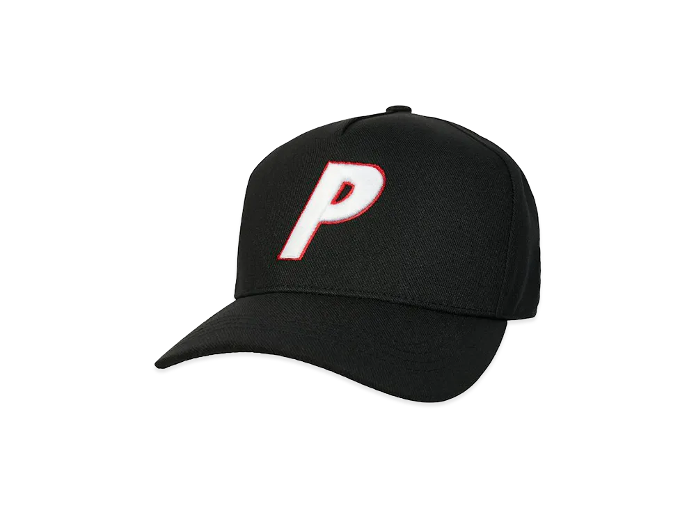 PALACE Hong Kong 5 Panel Snapback "Black"