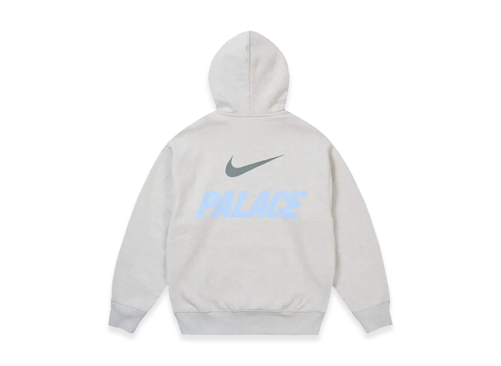 PALACE x Nike Font Swoosh Hood "Grey Marl"
