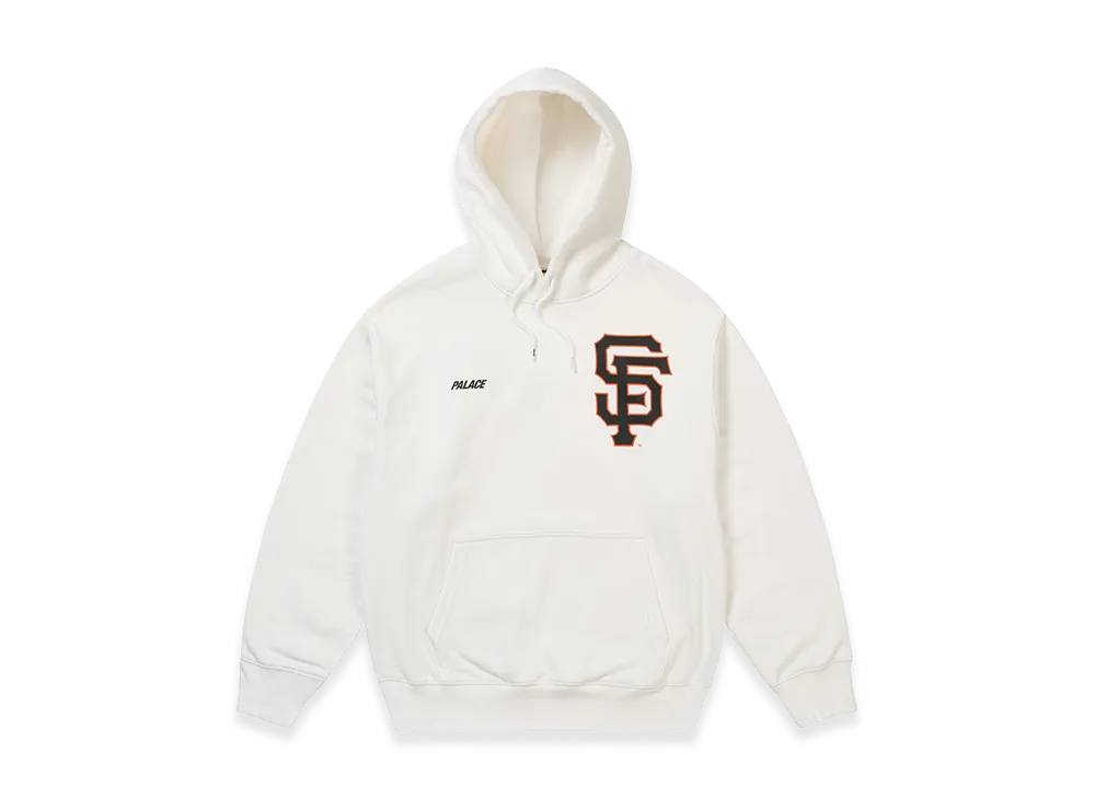 PALACE x San Francisco Giants Hood "White"