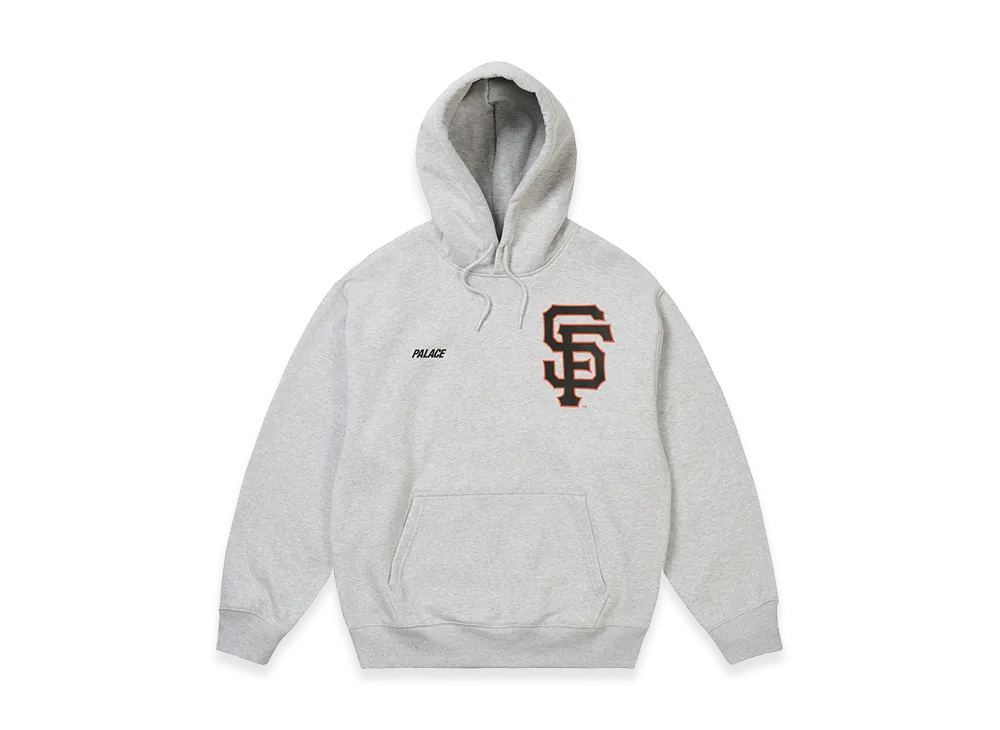 PALACE x San Francisco Giants Hood "Grey Marl"