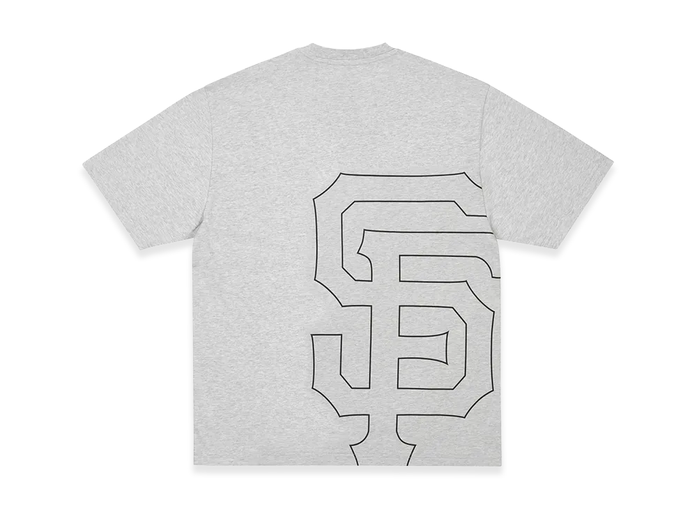 PALACE x San Francisco Giants T Shirt "Grey Marl"