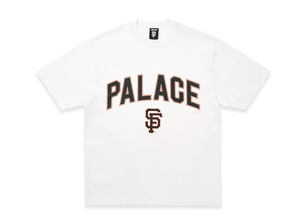 PALACE x San Francisco Giants T Shirt "White"