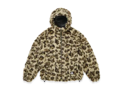 PALACE Furry Fleece Jacket "Leopard"