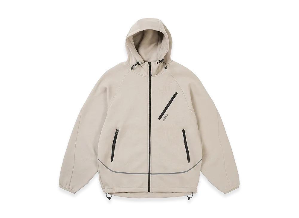 PALACE Sporty Zip Hood "Concrete Grey"