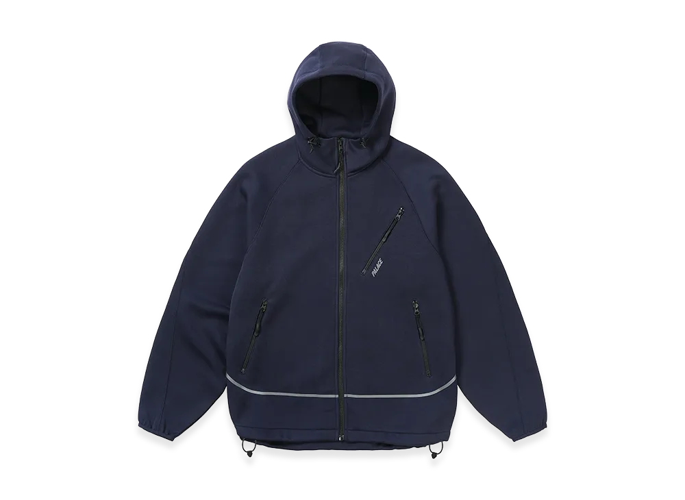 PALACE Sporty Zip Hood "Deep Sea Blue"