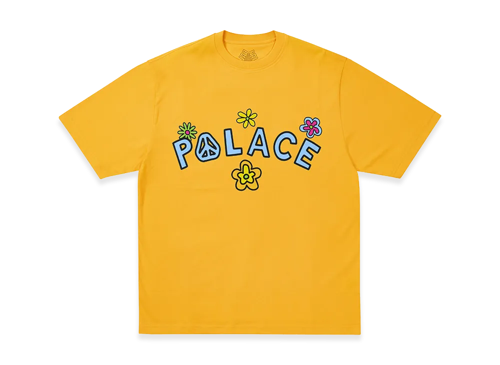 PALACE Me Myself And Tri T-Shirt "Sunny Yellow"