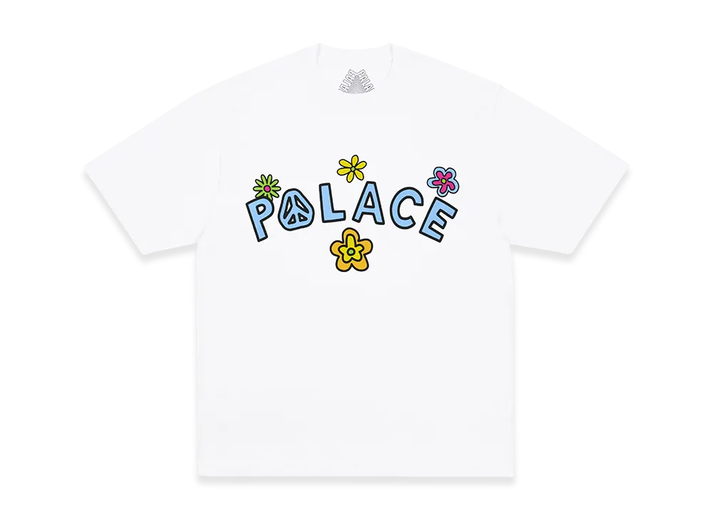 PALACE Me Myself And Tri T-Shirt "White"