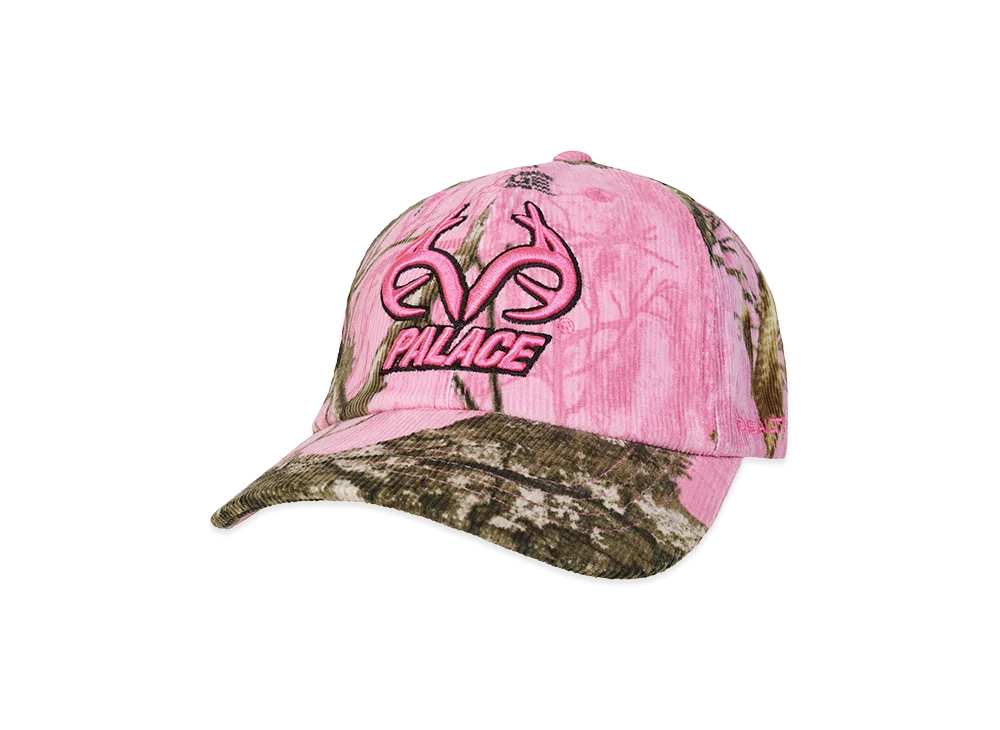 PALACE Cord Realtree 6-Panel "Edge Pinkle"