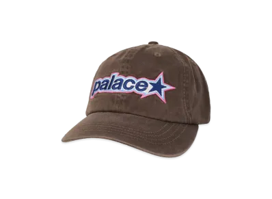 PALACE P Star 6-Panel "Brown"