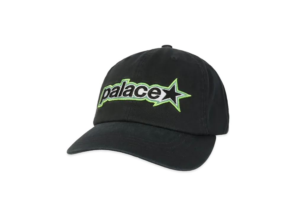 PALACE P Star 6-Panel "Black"
