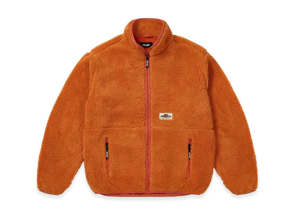 PALACE ndoor Funnel Fleece "Orange"