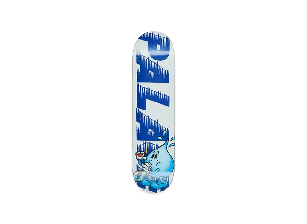 PALACE x WORLD INDUSTRIES Board Wet Willy 8.25 "White"