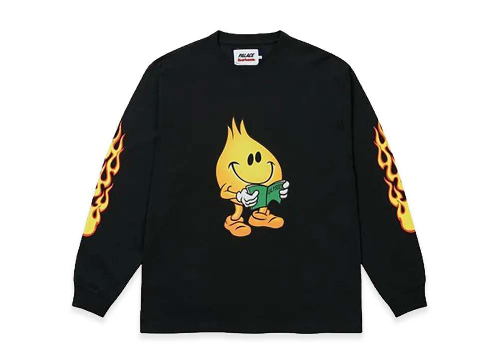 PALACE x WORLD INDUSTRIES Longsleeve "Black"