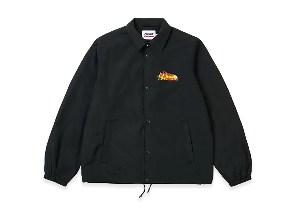 PALACE x WORLD INDUSTRIES Coach Jacket "Black"