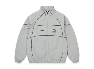 PALACE Pro Team Piped Shell Jacket "Grey"
