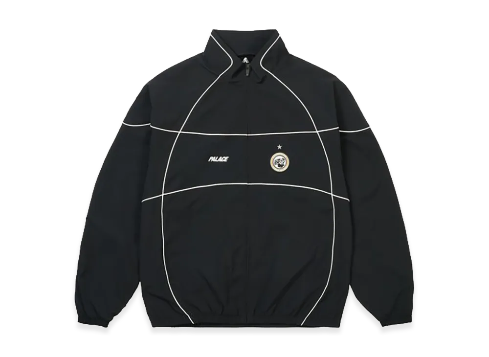 PALACE Pro Team Piped Shell Jacket "Black"