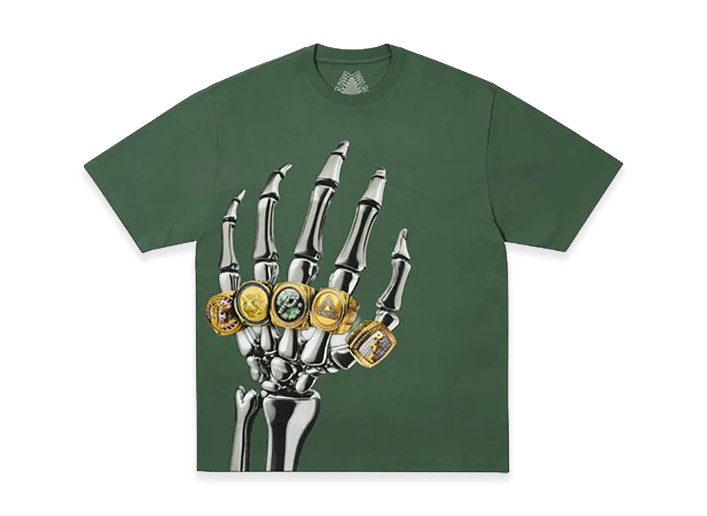 PALACE Mechanical Champion T-Shirt "Racey Green"