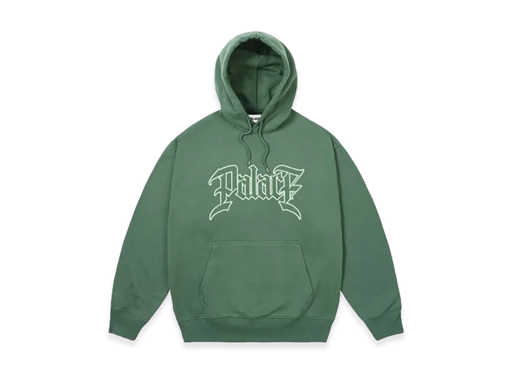 PALACE Le Script Hood "Racey Green"