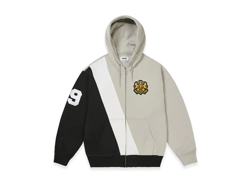 PALACE Established Zip Hood "Grey"