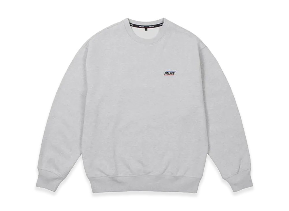 PALACE Basically A Crew "Grey Marl"