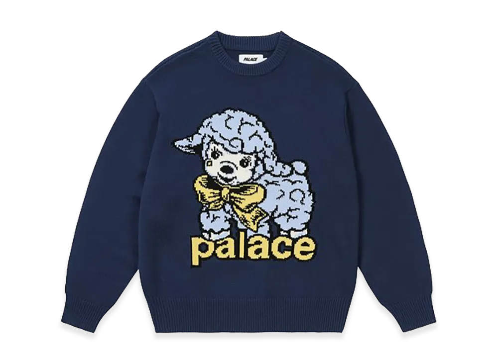 PALACE Lamb Knit "Navy"