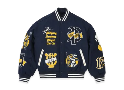 PALACE Wolfgang Varsity Jacket "Navy"