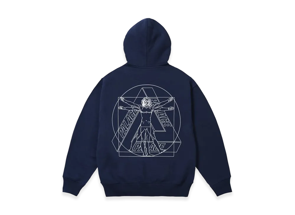 PALACE Paltruvian Tri Hood "Navy"