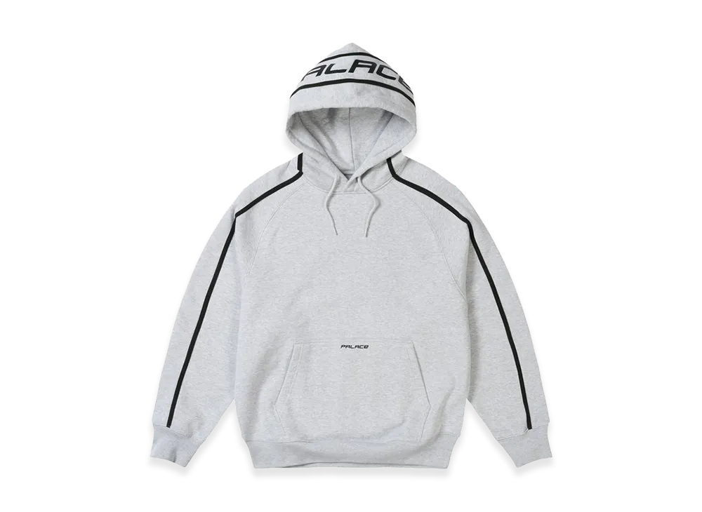 PALACE Runner Hood "Grey Marl"